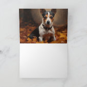 Rattenkruid in de herfst laat Herfst inspireren Kaart (Binnen)