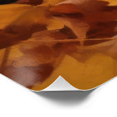 Rattenkruid in de herfst laat Herfst inspireren Perfect Poster (Hoek)