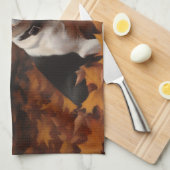 Rattenkruid in de herfst laat Herfst inspireren Theedoek (Quarter Fold)