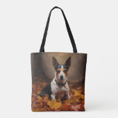 Rattenkruid in de herfst laat Herfst inspireren Tote Bag (Achterkant)