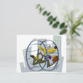 rattenrace briefkaart (Staand voorkant)