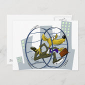 rattenrace briefkaart (Voorkant / Achterkant)