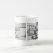 Rattenstaaf voor voederdoeleinden magische mok (Center)