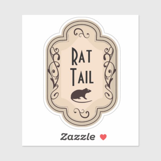 Rattenstaart Apothecair Label (Vel)