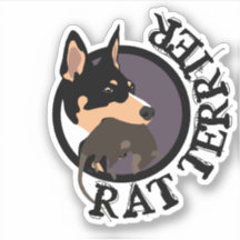 Rattenterriër sticker