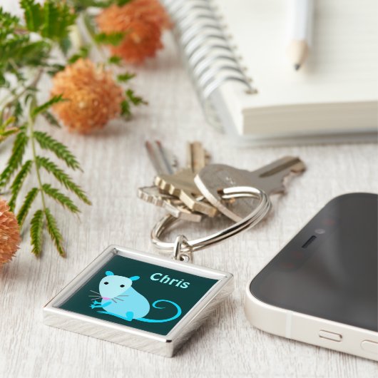  rattentoetsenbord sleutelhanger (Zijkant)