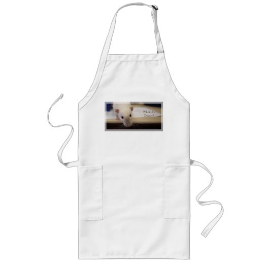 Rattie Apron - Lange stijl Lang Schort (Voorkant)