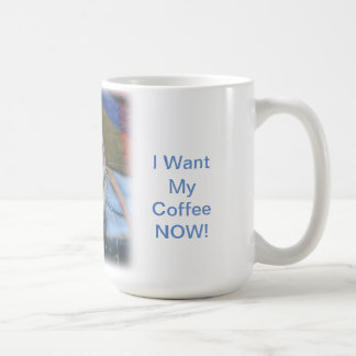 Rattie, ik wil NU mijn koffie! Koffiemok