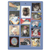 Rattie-klembord Klembord (Achterkant)