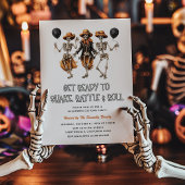 Rattle & Roll Halloween-feest Kaart