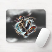Rattle & Roll Skateboard Mousepad Muismat (Met muis)