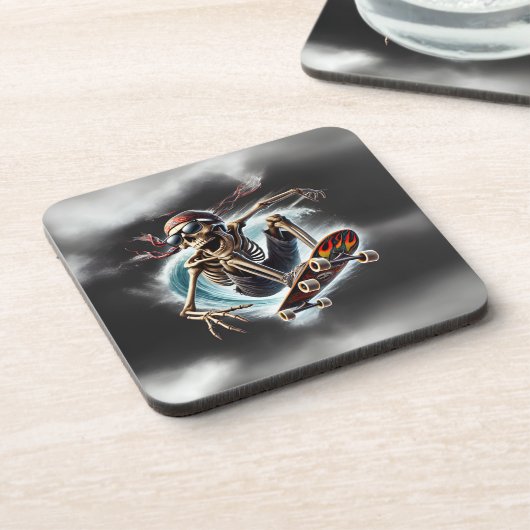 Rattle & Roll Skateboard Onderzetter (Linkerzijde)