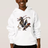 Rattle & Roll Skateboard T-shirt (Voorkant)