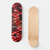 Rattle Snake Custom Skateboard Deck (Voorkant)