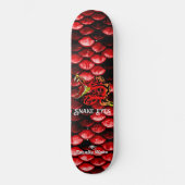 Rattle Snake Custom Skateboard Deck (Voorkant)