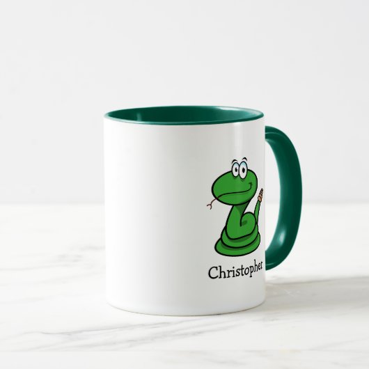 Rattle Snake Personalized Mok (Voorkant rechts)