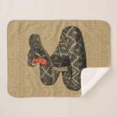 Rattle Snake Sherpa Deken (Voorkant (horizontaal))
