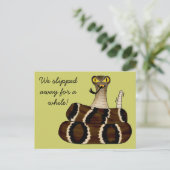 Rattler Briefkaart (Staand voorkant)