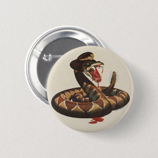Rattlesnake Button (Voorkant /achterkant)