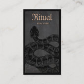 Rattlesnake Contactkaartje (Voorkant)