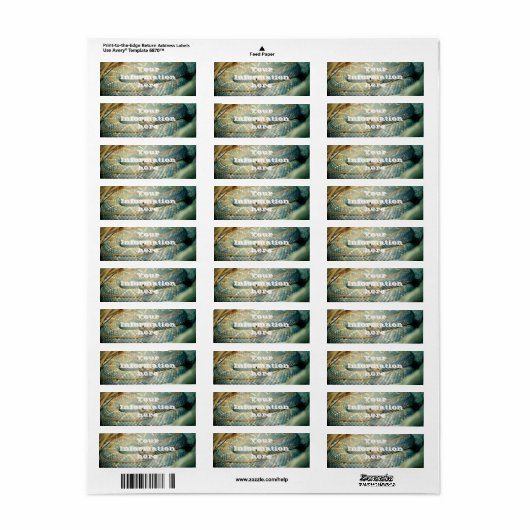 Rattlesnake Etiket (Full Sheet)