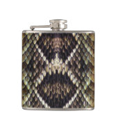 Rattlesnake Flask Heupfles (Voorkant)
