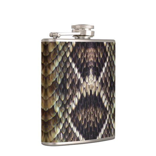 Rattlesnake Flask Heupfles (Rechts)
