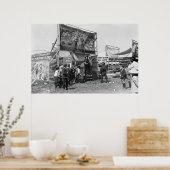 Rattlesnake Joe Sideshow, jaren 20 Poster (Keuken)