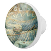 Rattlesnake Keramische Knop (Rechts)