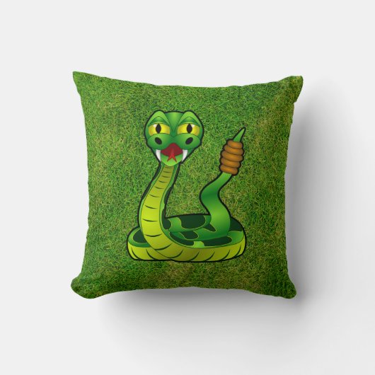 Rattlesnake Kussen (Voorkant)