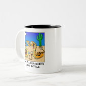 Rattlesnake Love Tweekleurige Koffiemok (Voorkant links)