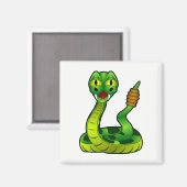 Rattlesnake Magneet (Voorkant / Achterkant)