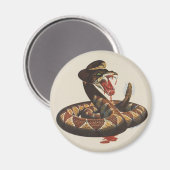 Rattlesnake Magnet (Voorkant / Achterkant)