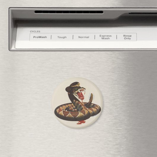 Rattlesnake Magnet (Insitu (Vaatwasser))