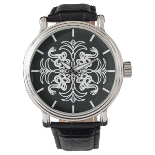 Rattlesnake Mandala Horloge
