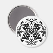 Rattlesnake Mandala Magneet (Voorkant / Achterkant)