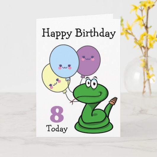 Rattlesnake met ouderdom kaart (Gele Bloem)