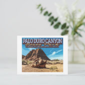 RATTLESNAKE - PALO DURO CANYON STATE PARK - TEXAS BRIEFKAART (Staand voorkant)