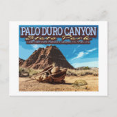 RATTLESNAKE - PALO DURO CANYON STATE PARK - TEXAS BRIEFKAART (Voorkant)