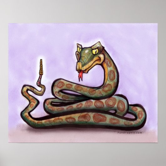 Rattlesnake Poster (Voorkant)