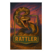 Rattlesnake Poster (Voorkant)