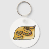 Rattlesnake Reptile Sleutelhanger (Achterkant)