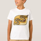Rattlesnake Reptile T-shirt (Voorkant)