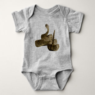 Rattlesnake-slang foto kinder kleding romper