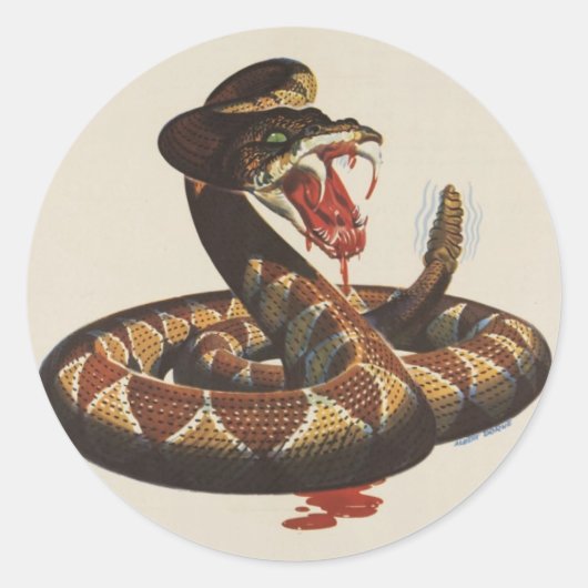 Rattlesnake Sticker (Voorkant)