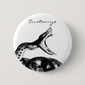 Rattlesnake Thunder_Cove Ronde Button 5,7 Cm (Voorkant)