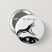 Rattlesnake Thunder_Cove Ronde Button 5,7 Cm (Voorkant /achterkant)