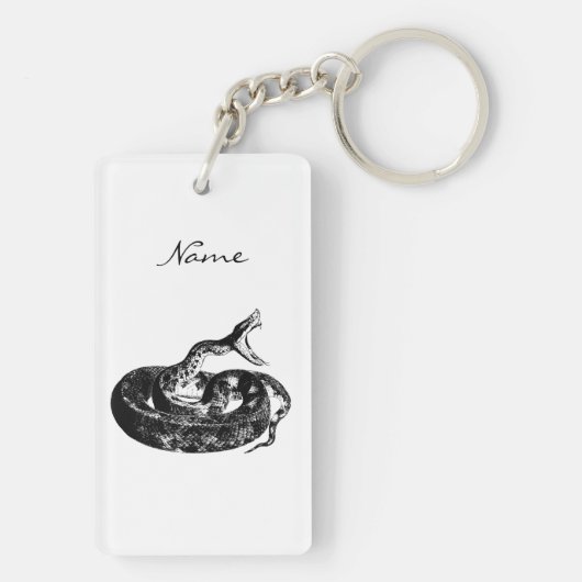 Rattlesnake Thunder_Cove Sleutelhanger (achterkant)
