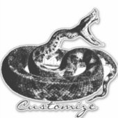 Rattlesnake Thunder_Cove Sticker (Voorkant)