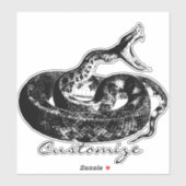 Rattlesnake Thunder_Cove Sticker (Vel)